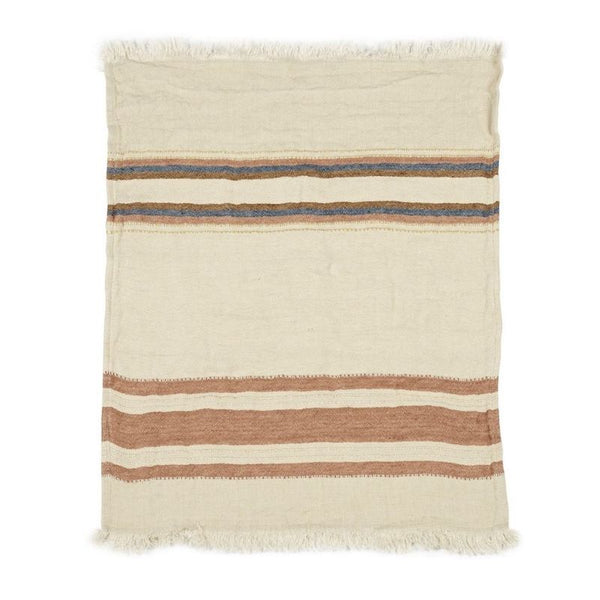 Libeco Belgian Linen Throw Towel - Harlan Stripe