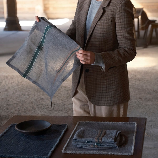 Belgian Linen Openweave Napkin - Arlo