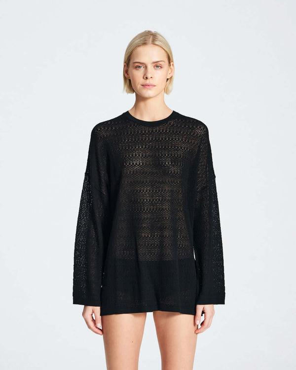 Knit Jacquard Top -  Ida