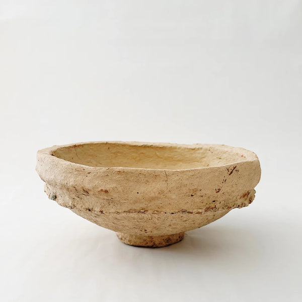 Primitive Paper Mâché Bowl