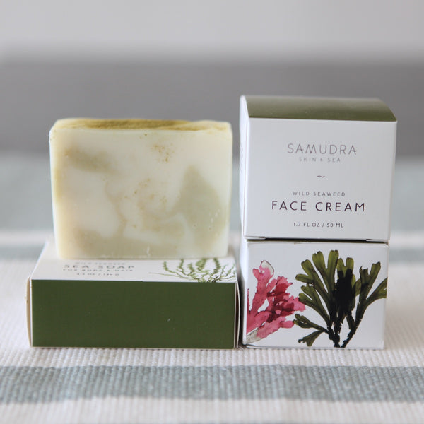 Wild Seaweed Face Cream & Soap Gift Set