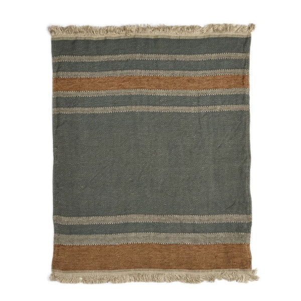 Libeco Belgian Linen Throw Towel - Alouette Stripe