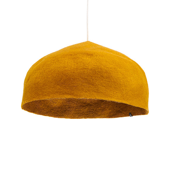 Felt Lampshade - Yurte - Reversible Mangrove & Pollen