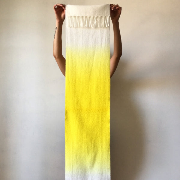 Alpaca Hand-Dyed Ombre Scarf | Ecoist