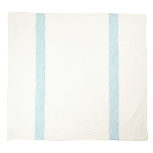 Belgian Linen Tea Towel | Napkin - Porticcio Turquoise