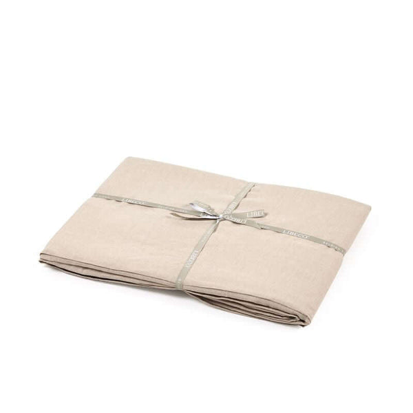 GOTS Certified Organic Linen Bedding Flat Sheet - Heritage by Libeco