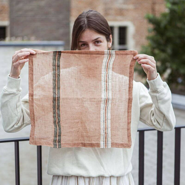 Libeco Belgian Linen Table Napkin - Mojave